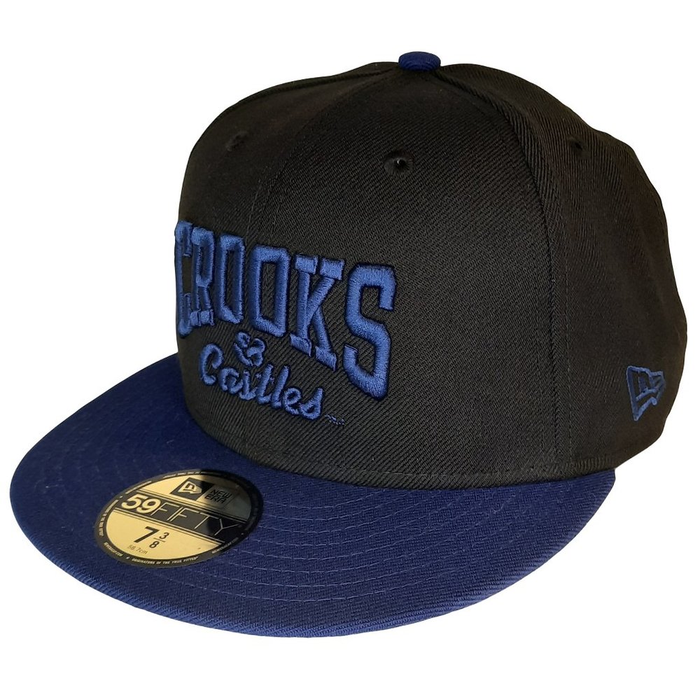 New Era Crooks & Castles Arch Blue Moon Fitted Hat